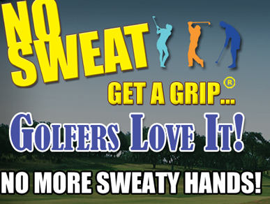 No Sweat Lotion for Golfers